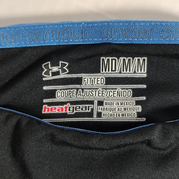 Women's M Capri Under Armour Heat Gear Fitted Leggings - Picture 2 of 4